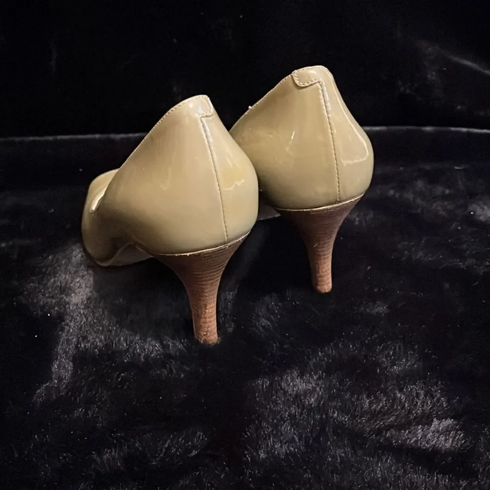 Cole Haan Air Lainey OT Pump Leather Open Toe Heels